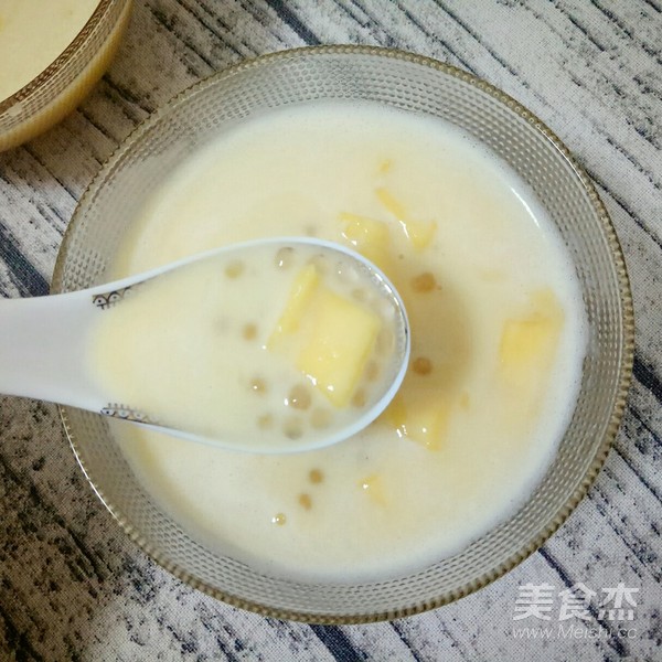 Coconut Milk Mango Sago recipe