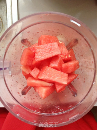 Refreshing Thirst Quenching-watermelon Sago recipe