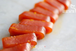 Grilled Mullet Roe recipe