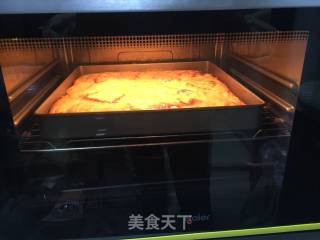 Square Bacon Ham Pizza recipe