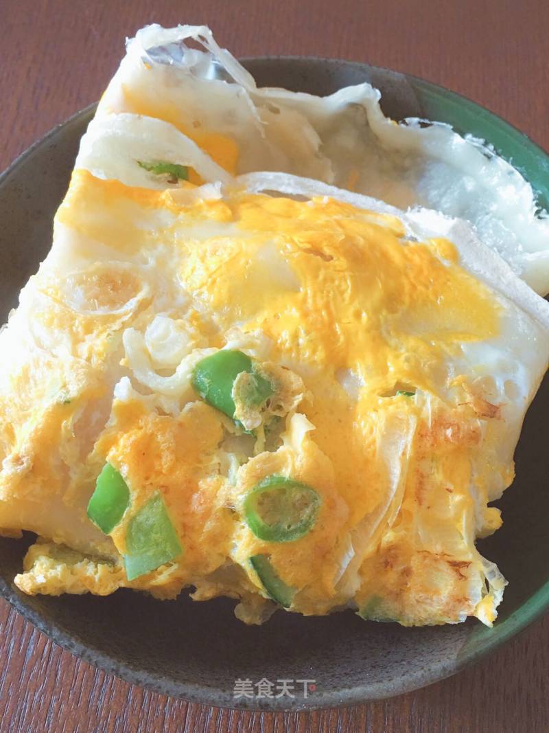 Home Pancakes with Fruits recipe