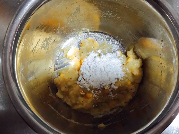Pan-fried Cheese Potato Cake recipe
