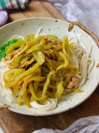 Spicy Pork Noodles recipe