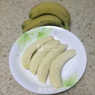 Oatmeal Fried Banana recipe