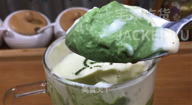 The Matcha Cream Pudding Mousse is Icy, Soft and Creamy. It is A Great Dessert for Hot Summer Days. recipe