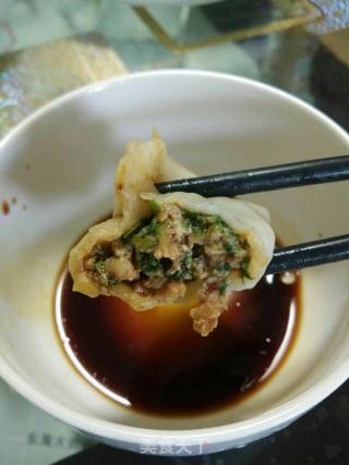 #春食野菜香# Dandelion Pork Dumplings recipe