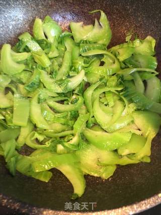 Stir-fried Mustard Greens recipe