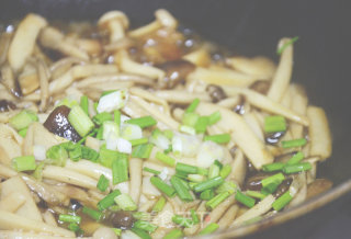 Weishan Commune Liuyang Dishes: Tea Oil Braised Miscellaneous Fungi recipe