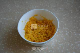 Baked Pumpkin with Salted Egg Yolk recipe