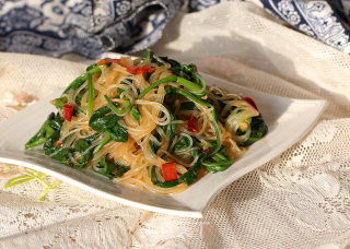 Spinach Mixed Vermicelli recipe