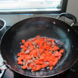 Carrot Fried Pork recipe