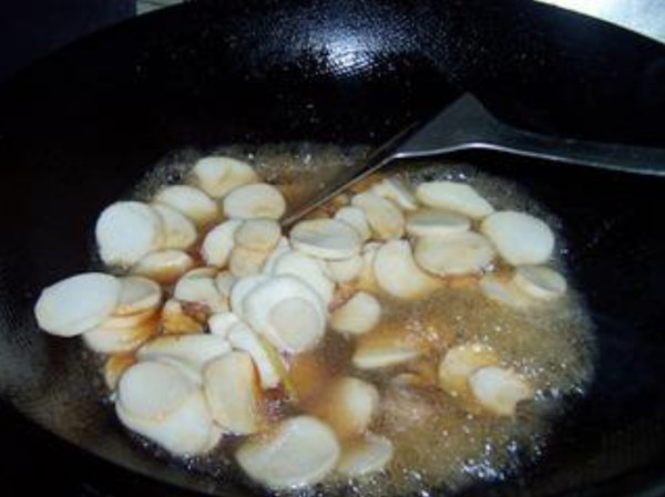 Pleurotus Eryngii in Abalone Sauce recipe