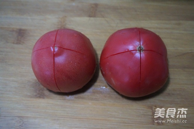 Tomato and Egg Pimple Soup recipe