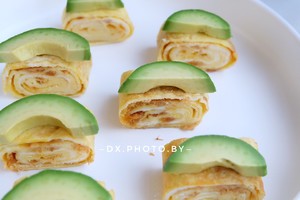 Avocado and Loose Egg-yaki Sushi recipe