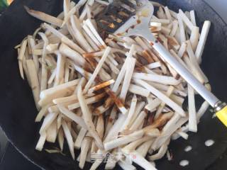 Fried Pleurotus Eryngii recipe