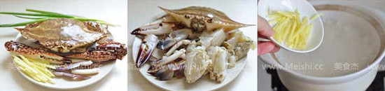 Crab Meat Congee recipe