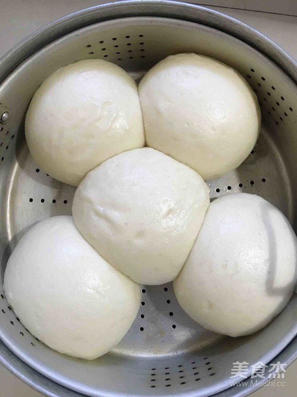 Chinese Yam Powder Steamed Buns recipe