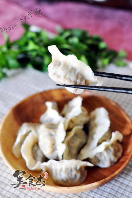 Leek Meat Dumplings recipe