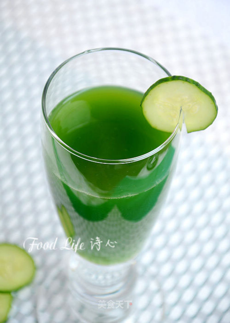 [celery and Cucumber Juice] --- Women's Exclusive Weight Loss and Beauty Drink (midea Juicer Trial Report 3)