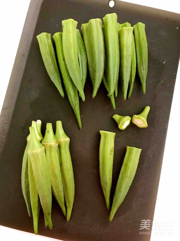 Garlic Okra recipe