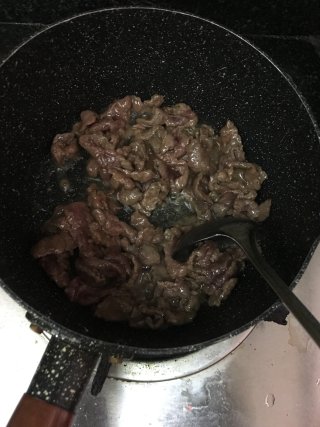 Fried Beef with Ginger recipe