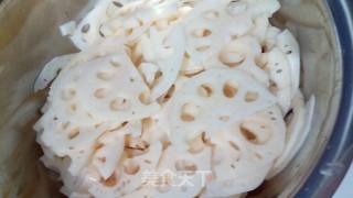Cold Lotus Root Slices recipe