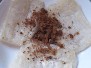 Pan-fried Glutinous Rice Cake with Orange Flavor-the Taste of Memories recipe