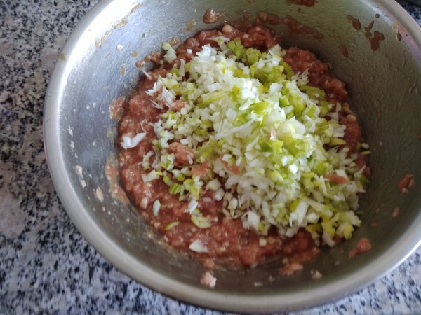 Steamed Dumplings with Pork and Sauerkraut recipe