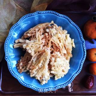 Salt and Pepper Enoki Mushroom recipe