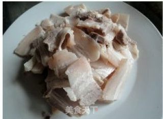 Pickled Cabbage Boiled White Meat recipe