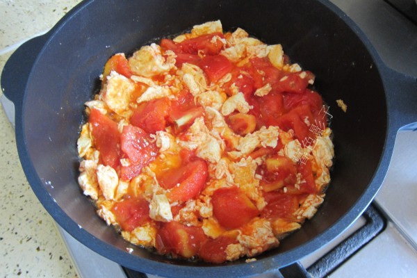 Goose Eggs Fried Tomatoes recipe