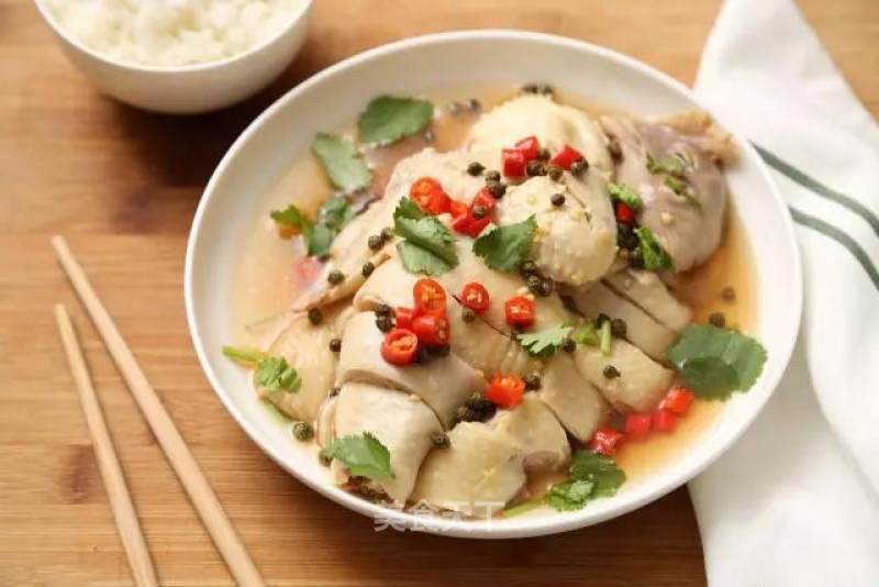 A Proud "pepper" Jianghu Vegetable Tengjiao Chicken recipe