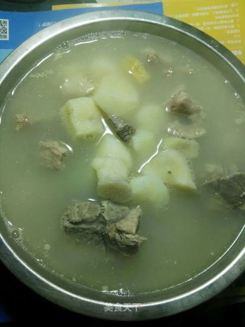 Pork Bone Yam Soup recipe