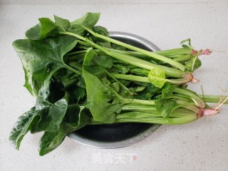 Stir-fried Spinach recipe