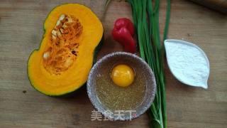 Pumpkin Strips with Mixed Vegetables recipe