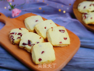 Cranberry Butter Cookies recipe
