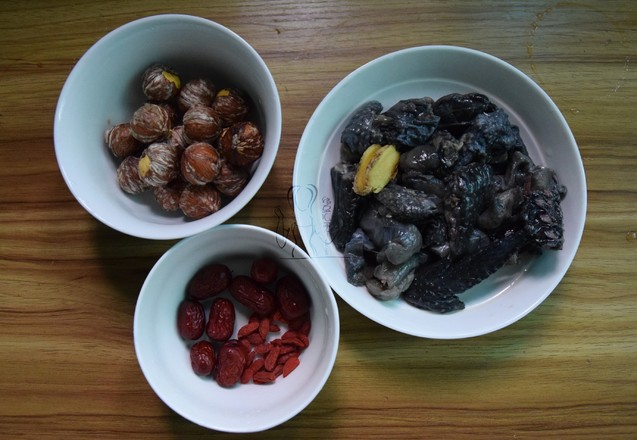 Chestnut Black Chicken Soup recipe