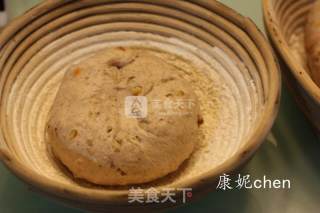 #aca烤明星大赛#walnut Orange Peel Whole Wheat Soft European recipe