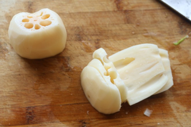 Chopped Pepper and Lotus Root recipe