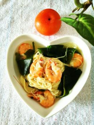 Wakame Shrimp Noodle recipe