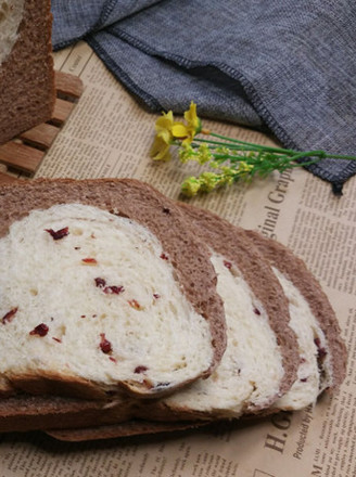 Cranberry Two-color Bread
