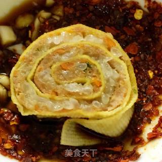 Glutinous Rice Tofu Rolls recipe