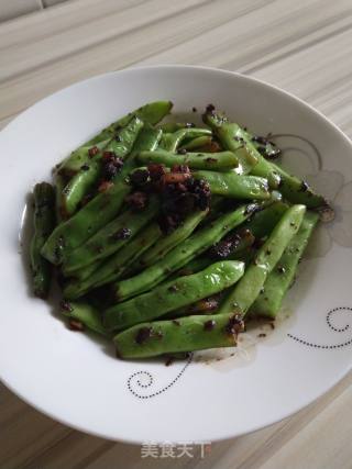 Black Beans with Green Beans recipe