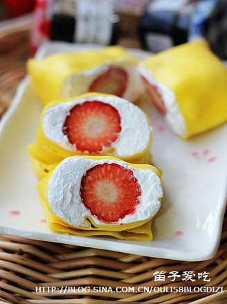 Strawberry Pancake recipe