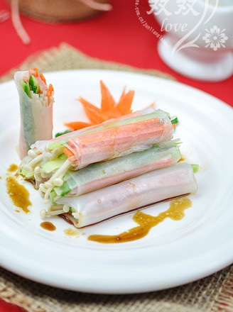 Colorful Crystal Roll recipe
