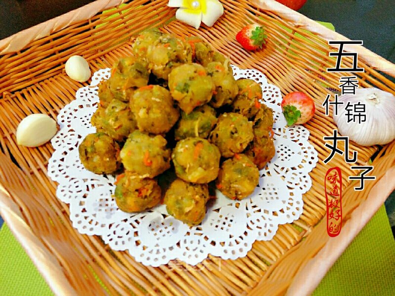 Spiced Assorted Meatballs recipe