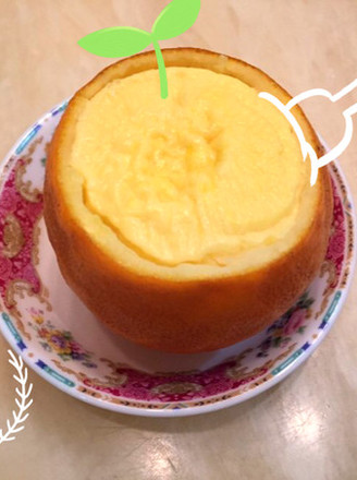 Baby's Cough Suppressant with Orange Steamed Egg