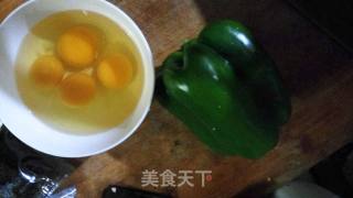 Scrambled Eggs with Green Peppers recipe