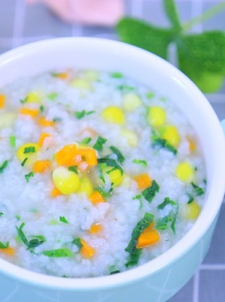 Colorful Vegetarian Nutrition Porridge Baby Food Supplement Recipe recipe