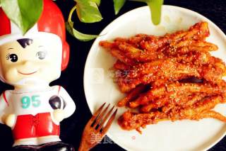 Korean Spicy Chicken Feet recipe